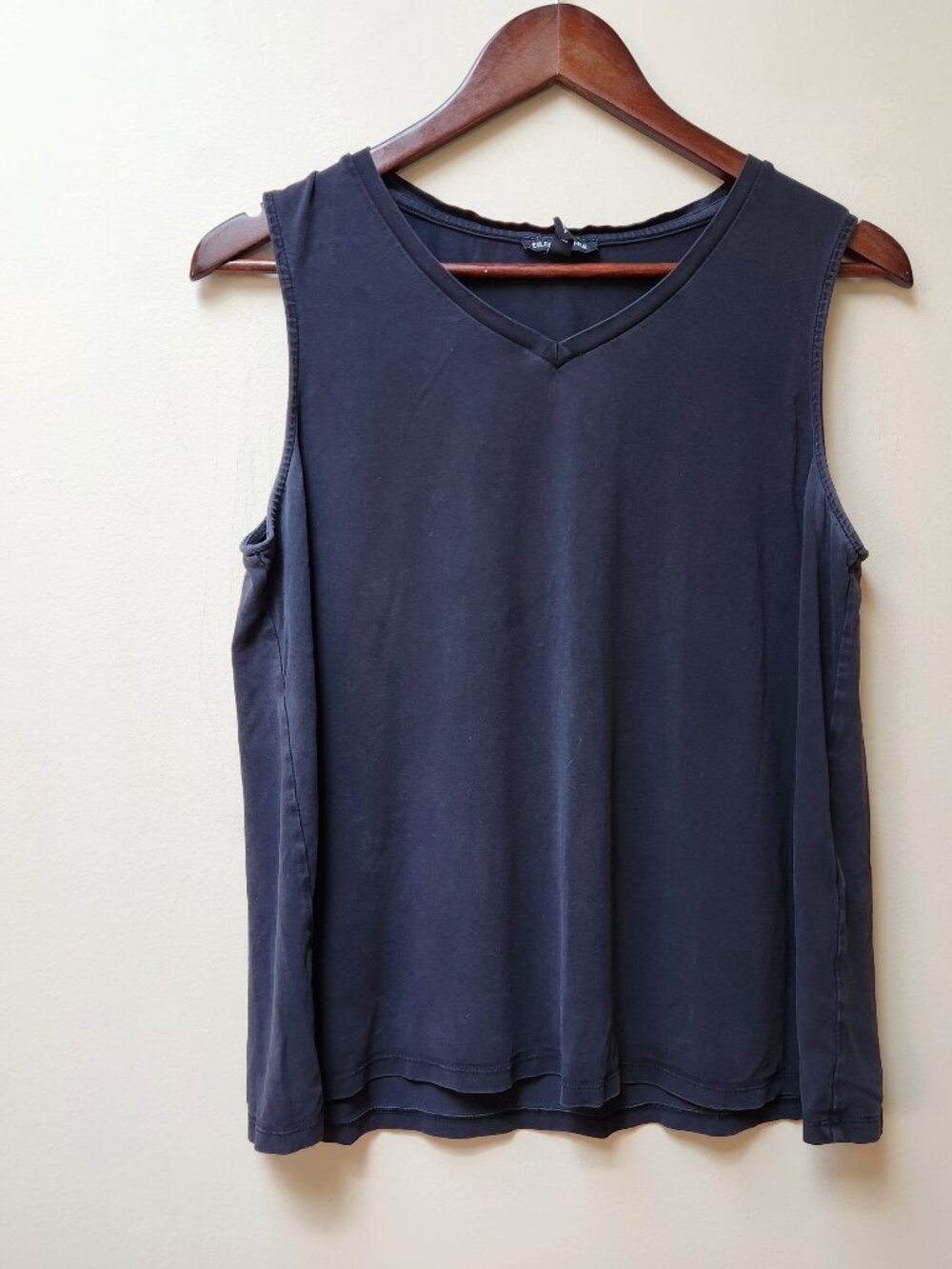 Eileen Fisher black tank top / M
